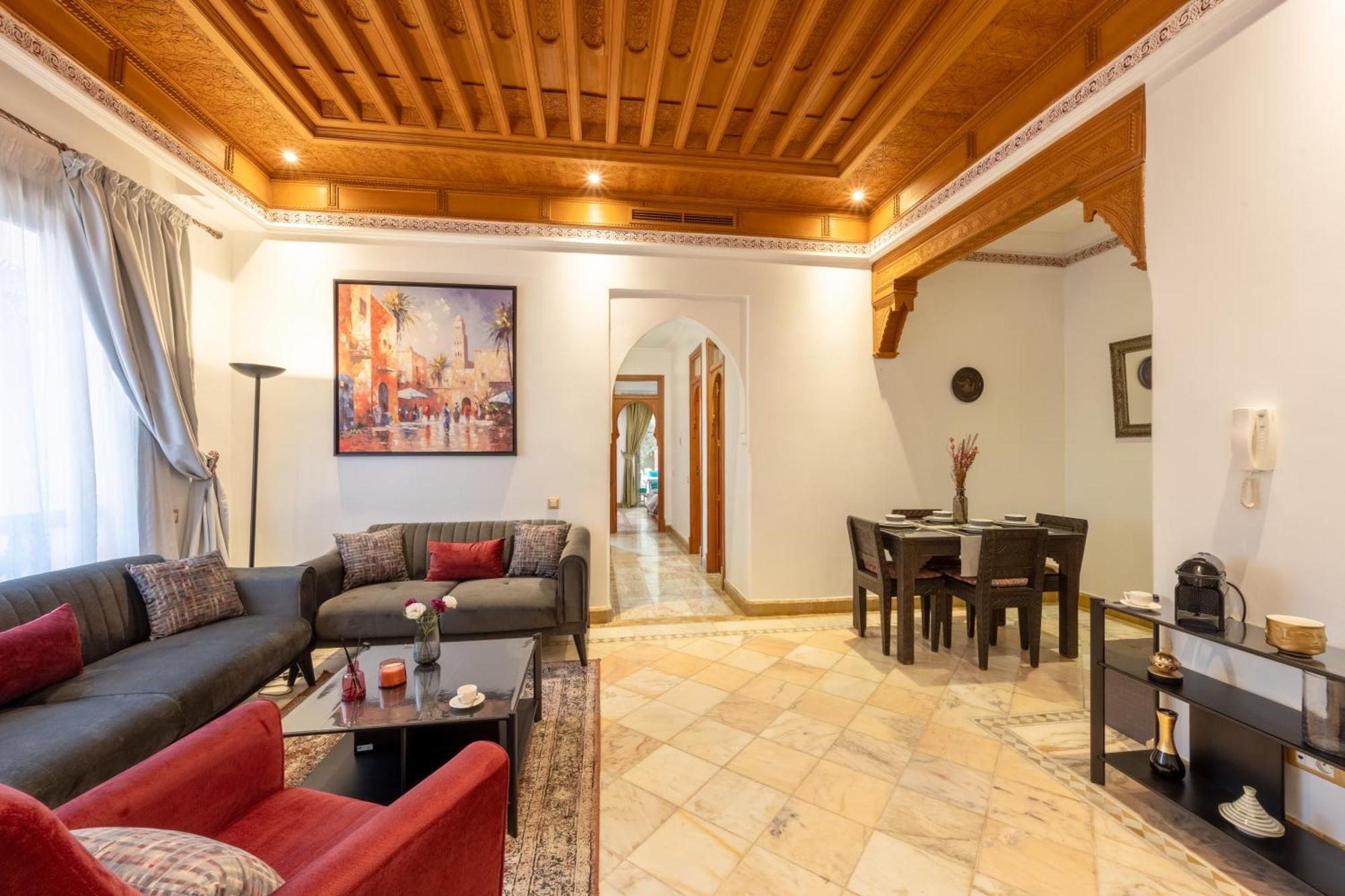 Appartement De Luxe A Palmeraie Village 2 Marrakesh Buitenkant foto
